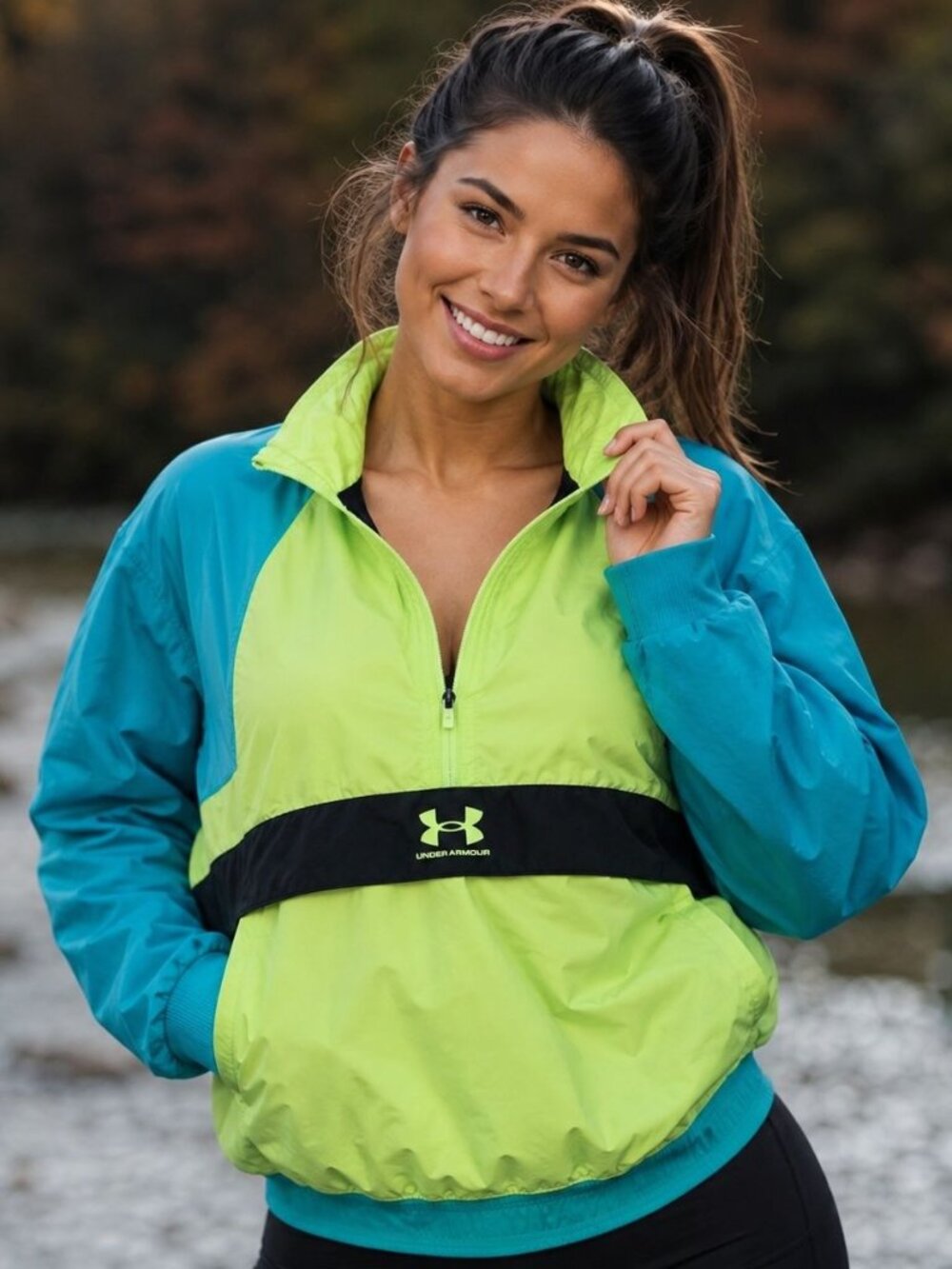 Under Armour Accelerate Off-Pitch Anorak 2.0 Jacket WindBreaker Active Hoodie